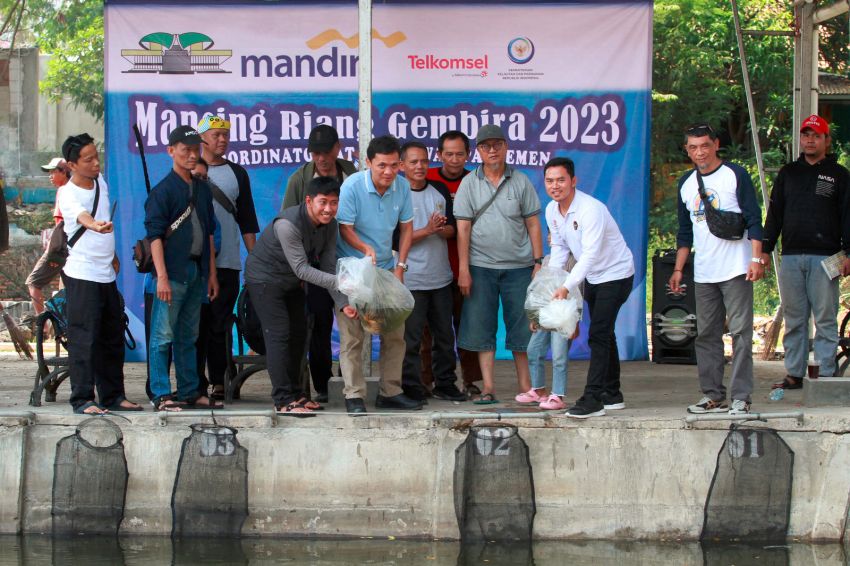 Sambut Pemilu Damai, KWP Gelar Lomba Mancing Piala DPR 2023