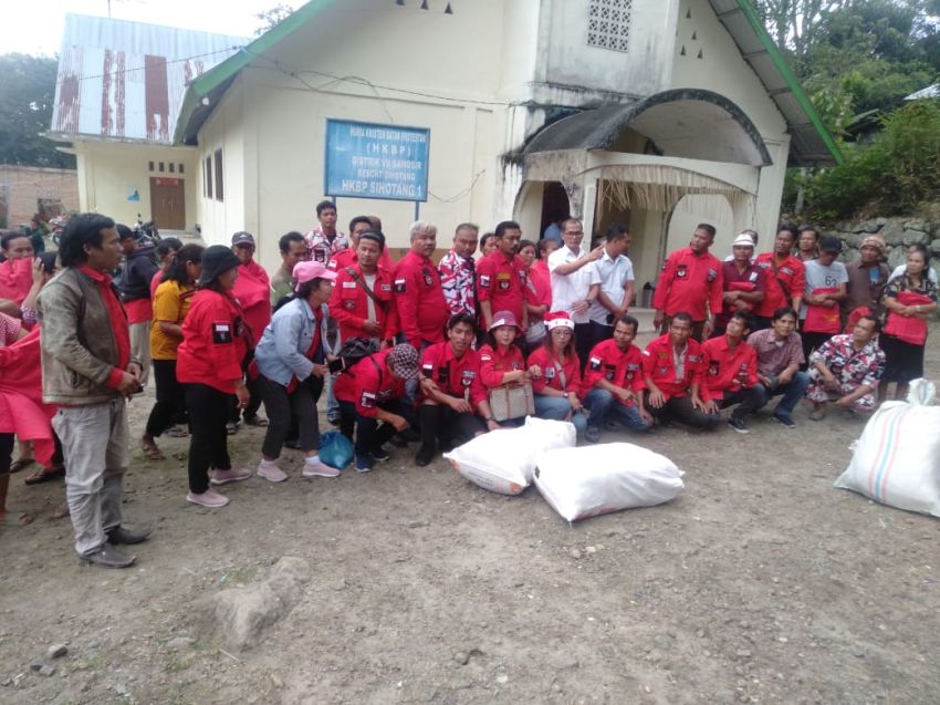 Solidaritas Kemanusiaan, Ormas PBB  Bantu Warga Kenegerian Sihotang