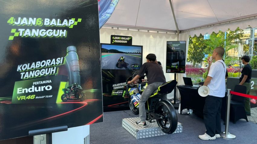 Pertamina Lubricants & Celloszxz Bawa Tantangan Balapan Simulator MotoGP