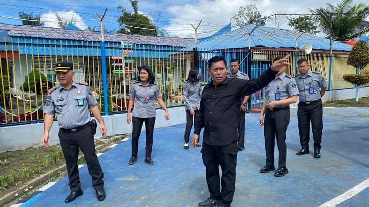 Kakanwil Kemenkum HAM Sumut Kunjungi Rutan Sidikalang