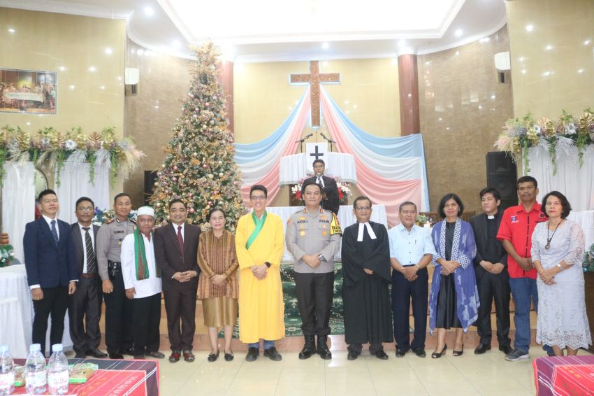 Natal Oikoumene di Medan Utara Cerminkan Kerukunan Umat Beragama