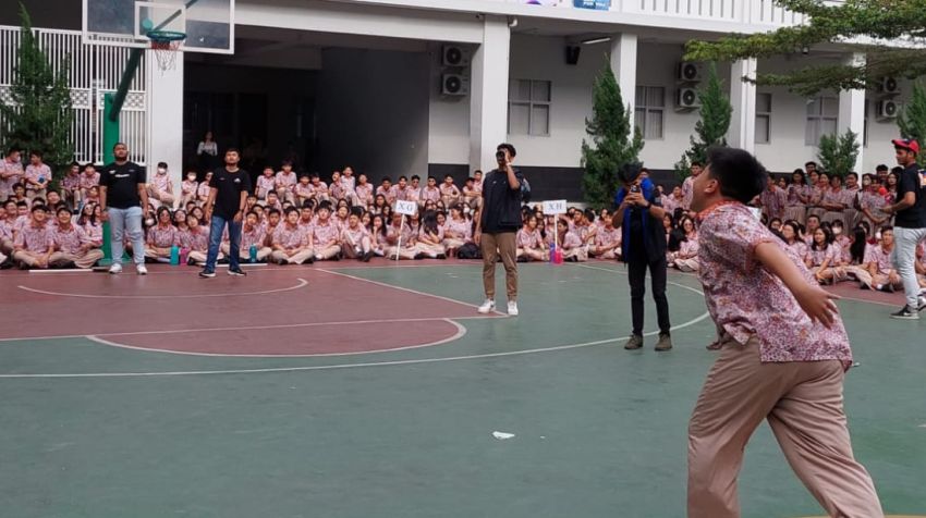 Road Show Honda DBL Bakar Semangat Pejuang Basket SMA National Plus Cinta Budaya