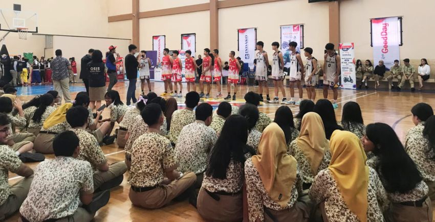 Meriah, Road Show Perdana Honda DBL Sambangi SMA Global Prima Medan