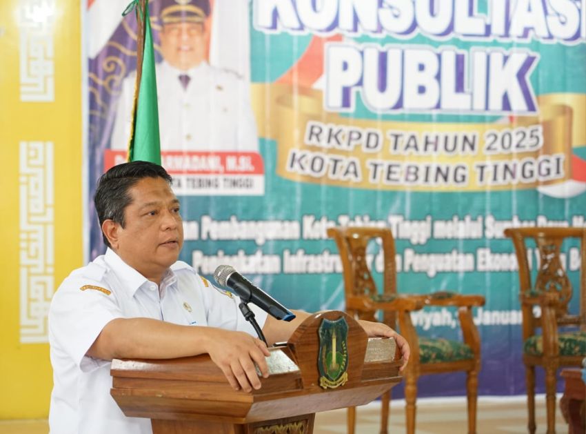 Pj Wako Tekankan Pentingnya RKPD Untuk Rencana Pembangunan Tebing Tinggi