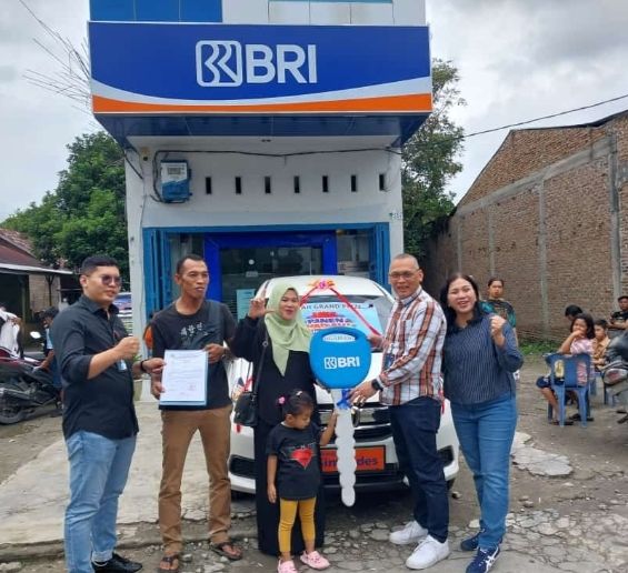 Dapat Hadiah Simpedes, Warga Namorambe Dapat Mobil Dari BRI Medan Sisingamangaraja