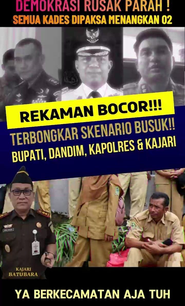 Bareskrim Polri Tangkap Pelaku Diduga Penyebaran Vidio Hoax Melibatkan 4 Pejabat Di Batu Bara