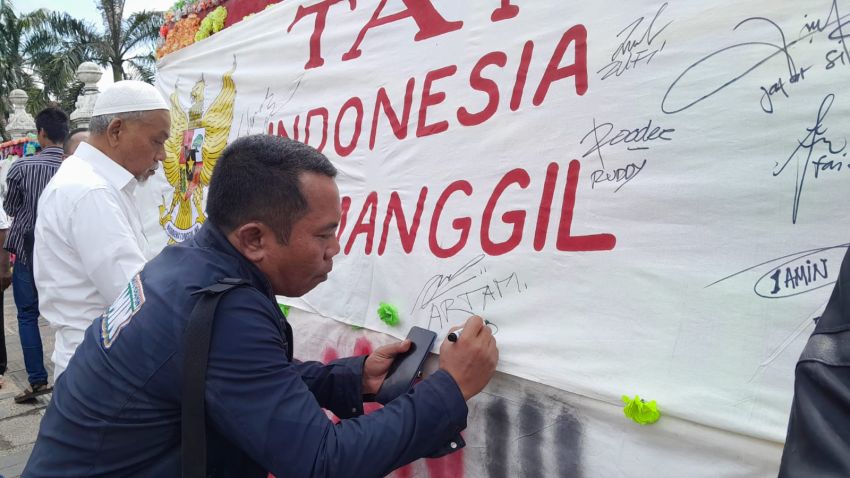 Lawan Pilpres Curang, Ari Sinik 'Bakar' Animo Publik Medan