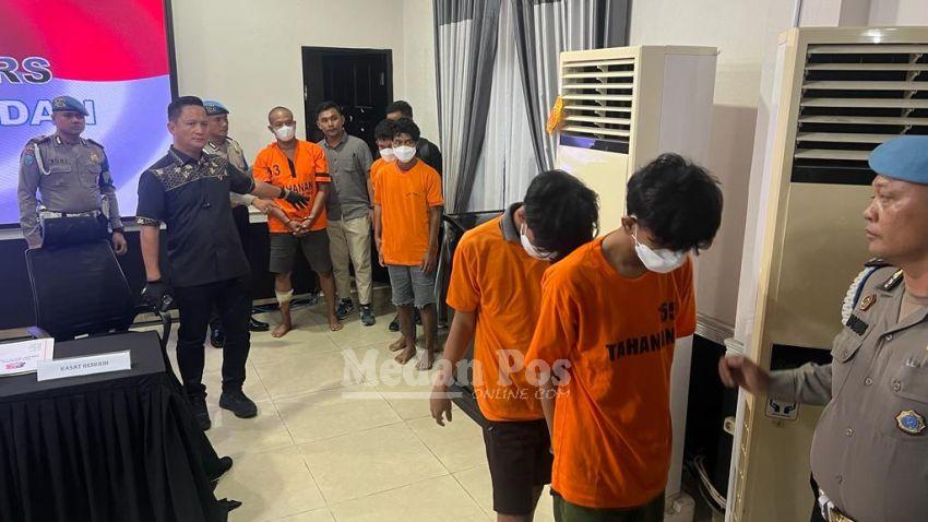 2 dari 6 Komplotan Curanmor di Medan Dibekuk