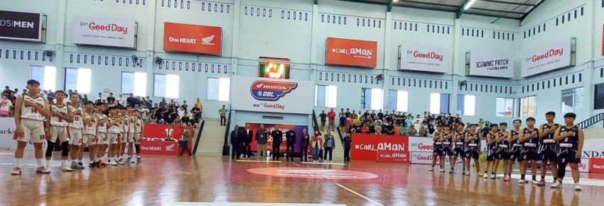 Usung Spirit Olahraga, Pembukaan Honda DBL 2024 Sumut Meriah