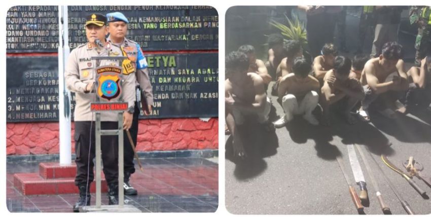 Patroli Gabungan TNI -Polri Wujudkan Kamtibmas Kindusif Di Kota Binjai