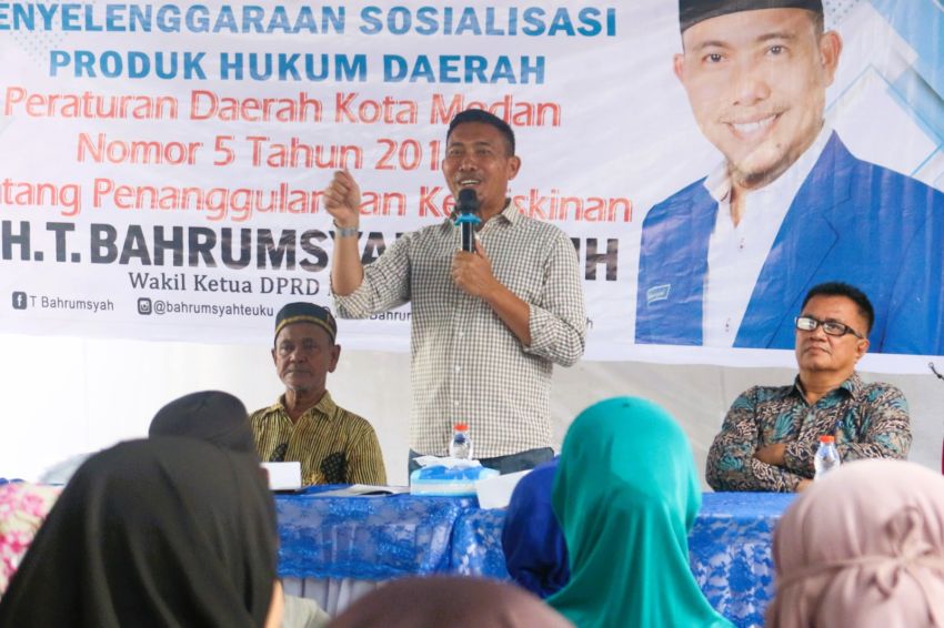 Bahrumsyah: DPRD dan Pemko Medan Serius Tanggulangi Kemiskinan