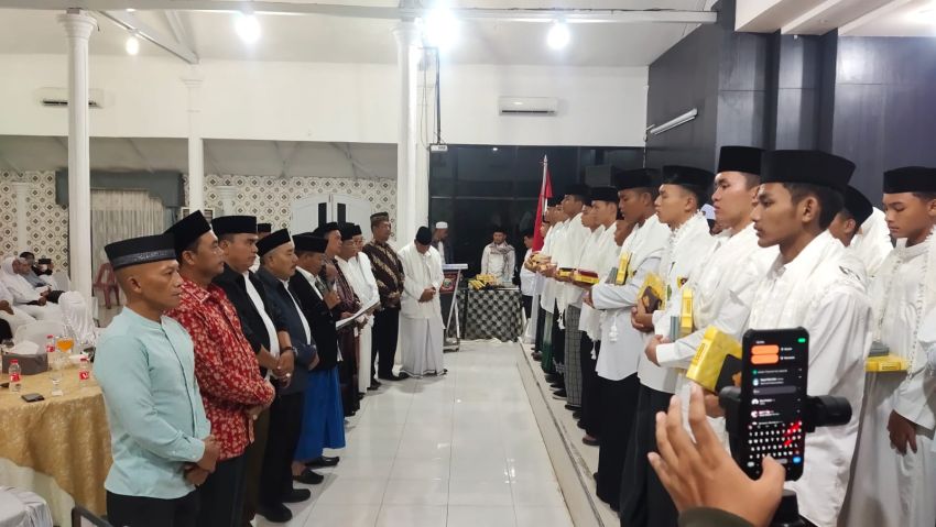 Polres Tanjung Balai Hadiri Kegiatan Pengukuhan dan Silaturahmi Akbar Ulama DP MUI se-Kecamatan
