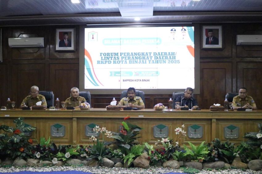 Susun RKPD 2025, Pemko Binjai Gelar Forum Perangkat Daerah
