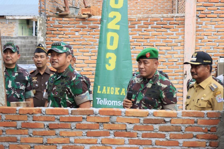 Wali Kota Binjai Dampingi Kunjker Kasad di Kodim 0203/Langkat