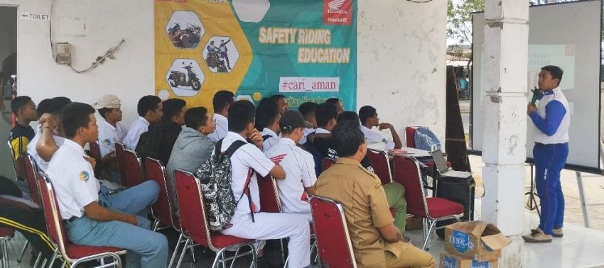 Sambangi Indako Safety Riding Centre, Pelajar Medan Siap Cari Aman