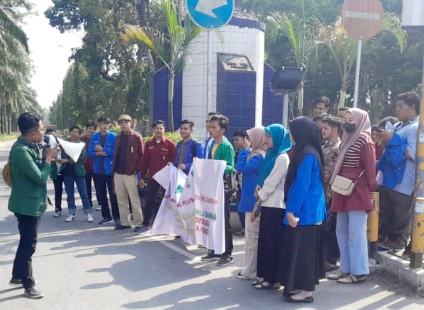 Gelorakan Pemilu 2024 Damai, Aliansi Mahasiswa Cipayung Plus Deli Serdang Tolak Hoax dan Politik Uang