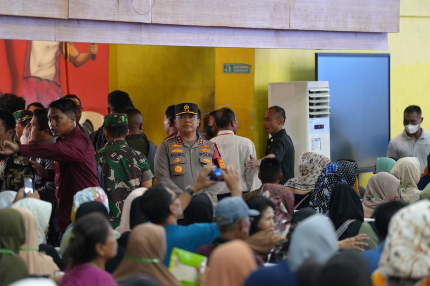 Kapolda Sumut Kawal Presiden RI Bersilaturahim Bersama Ribuan Masyarakat Tebingtinggi