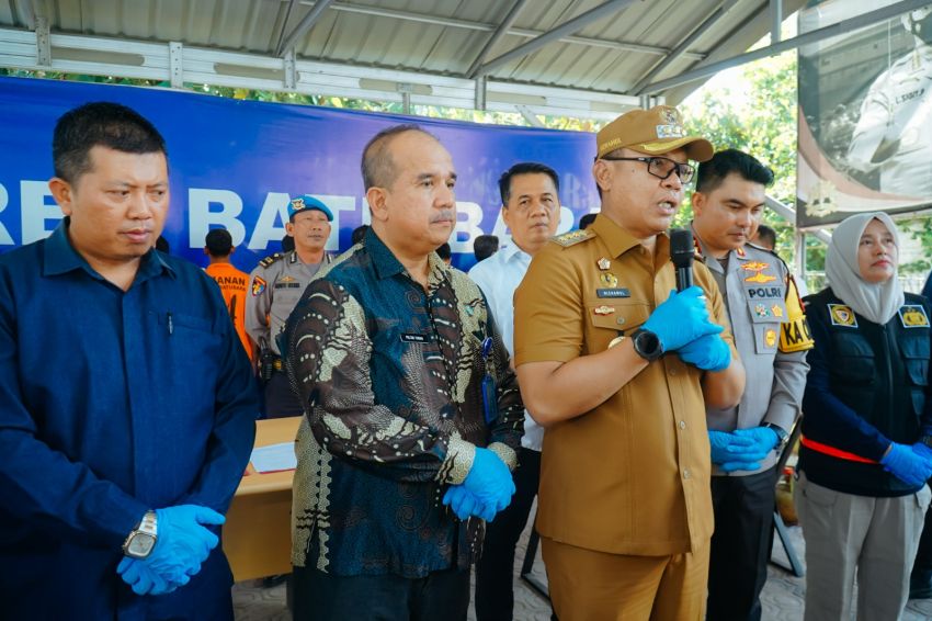 Saksikan dan Dukung Pemberantasan Narkoba, Nizhamul Ikut Musnahkan 2 Kg Sabu