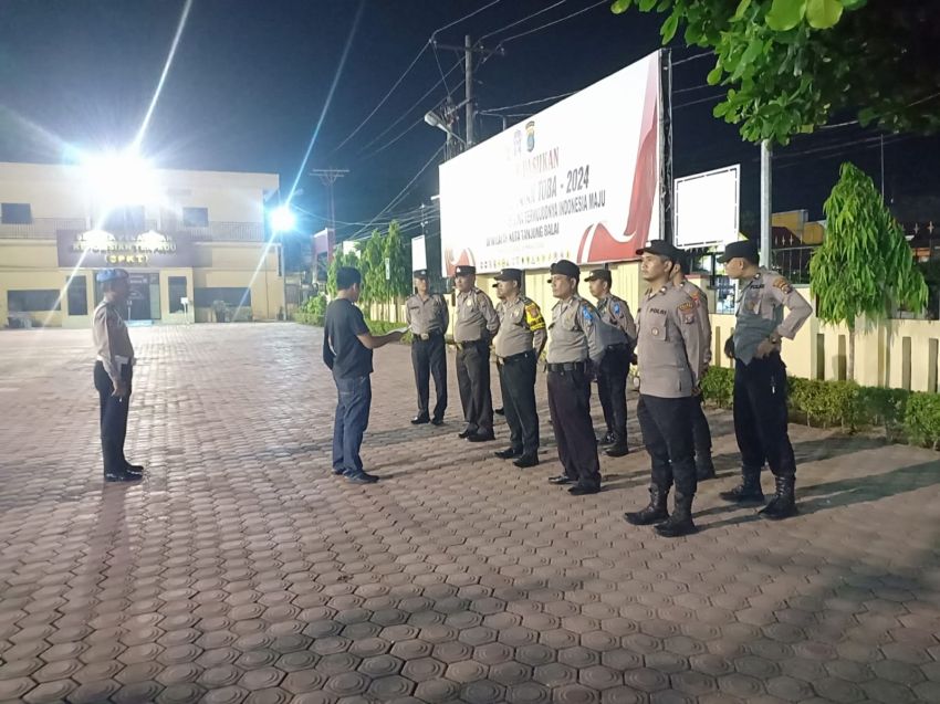 Polres Tanjung Balai Lakukan Pengamanan Sholat Tarawih