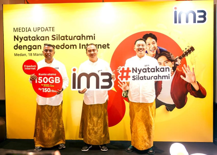 IM3 Gelar Kampanye “Nyatakan Silaturahmi dengan Freedom Internet” di Medan