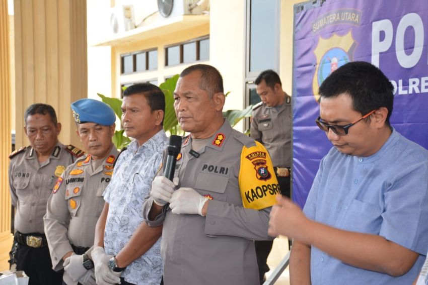 Ditangkap Saat Menunggu Pembeli Narkoba, Kapolres Labusel:  Pengedar Narkoba Meninggal Karena Lemas