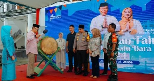 Buat Pertama Kali di Batu Bara, Pj Bupati Nizhamul Buka Ramadhan Fair