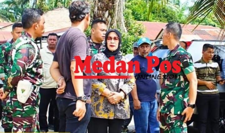 Plt Bupati Labuhanbatu Turut Prihatin Atas Terbakarnya Rumah Wartawan