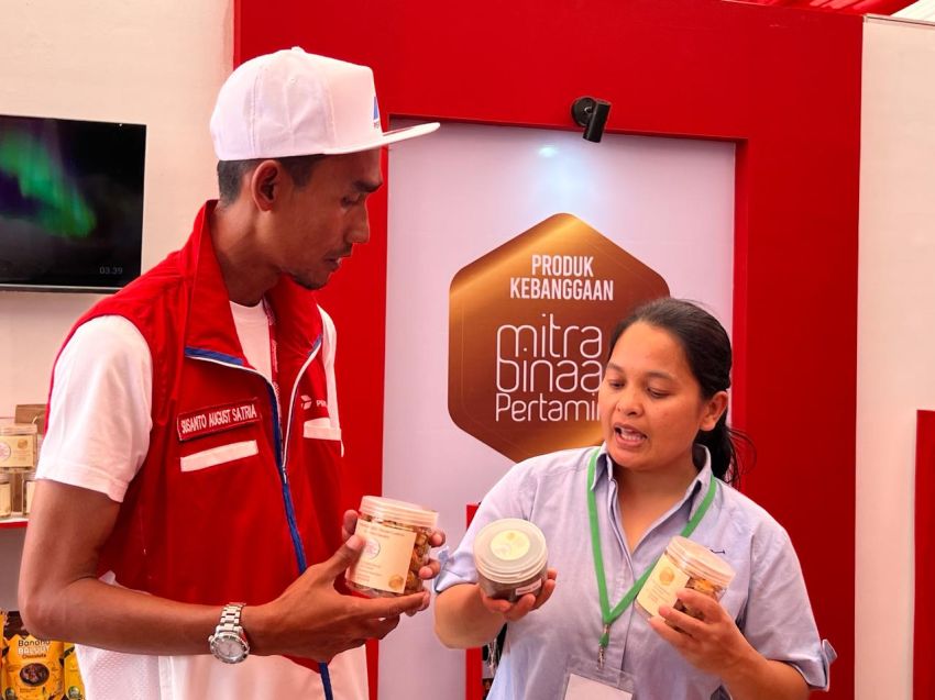 Gerakkan Ekonomi Daerah Pada Event Dunia, Pertamina Hadirkan Mitra Binaan Toba UMKM Expo 2024