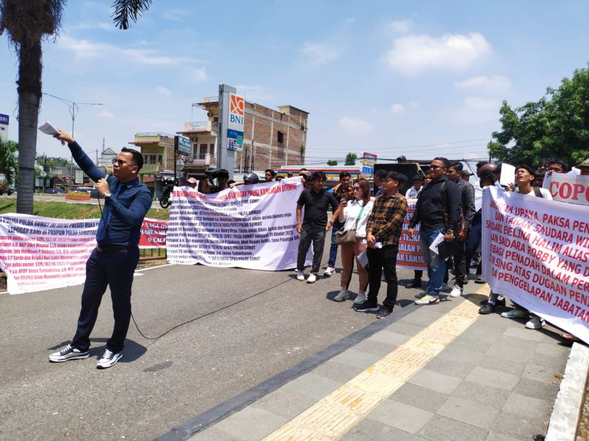 Menang Prapid Cien Siong Ditangkap Kembali, Polda Sumut Didemo