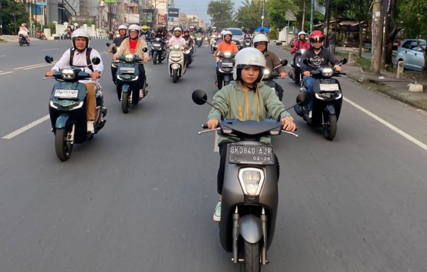 Jawab Penantian Pecintanya, Honda Perkenalkan Sepeda Motor Listrik Honda EM1 e: di Sumut