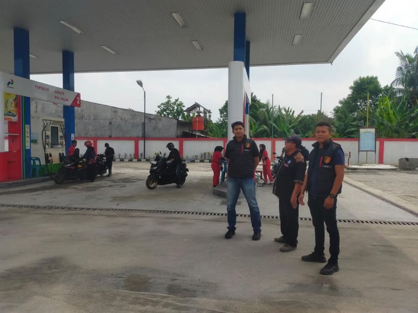 Cegah Kecurangan Penjualan BBM, Polisi Patroli SPBU di Langkat