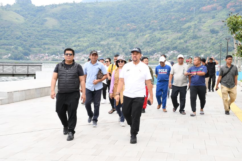 Pemkab Samosir Siap Menjadi Tuan Rumah Volley Pantai PON Sumut - Aceh 2024