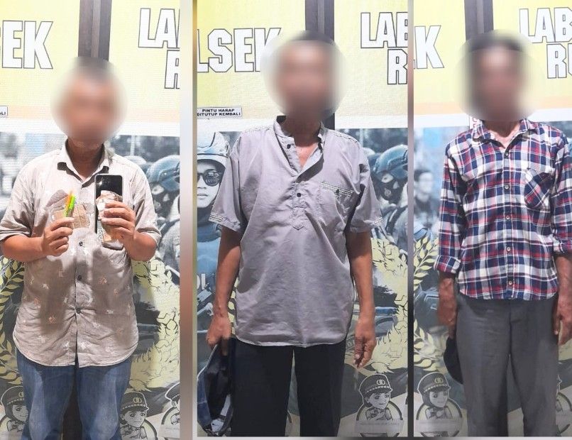 Ditangkap Di Warung Kopi, Seorang Jurtul dan Dua Pembeli Togel Diamankan Polsek Labuhan Ruku