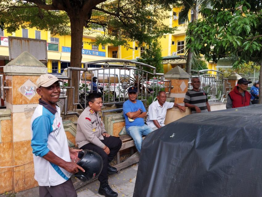 Kapolres Binjai Berbagi Cerita di Pangkalan Becak Binjai