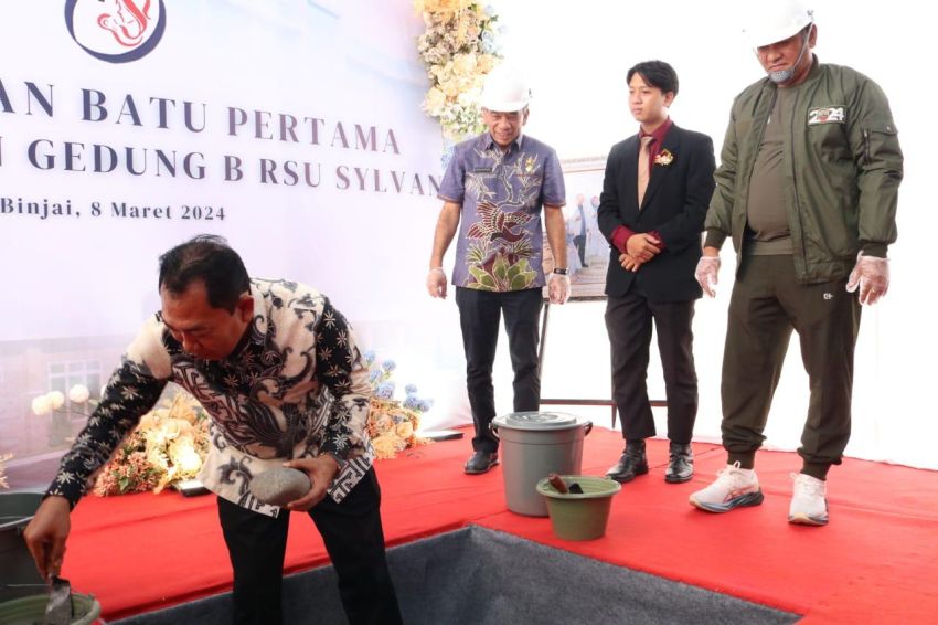 Tingkatkan Pelayanan Kesehatan, RS Sylvani Binjai Bangun Gedung B