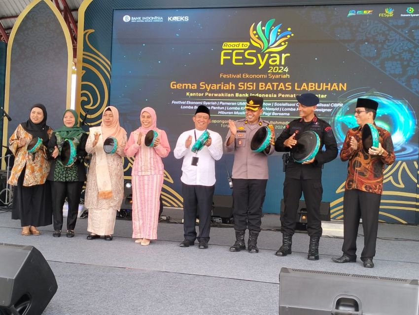 Gema FEsyar Bank Indonesia P.Siantar Resmi Dibuka Di Tanjung Balai, Ekonomi Syariah Jadi Sumber Pertumbuhan Baru