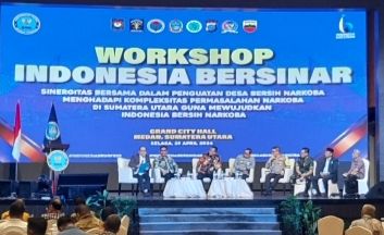 BNN RI Gelar Workshop Indonesia Bersinar : Kejahatan Narkoba Berkembang Seiring Majunya Teknologi, dan Ekonomi