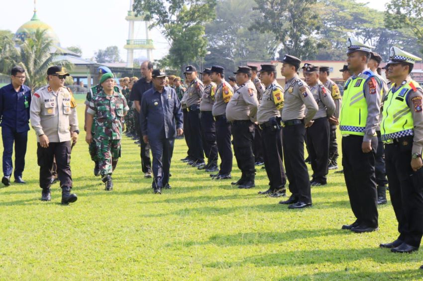 Dihadiri Walikota, Apel Gelar Pasukan Operasi Ketupat Toba 2024 Di Polres Binjai