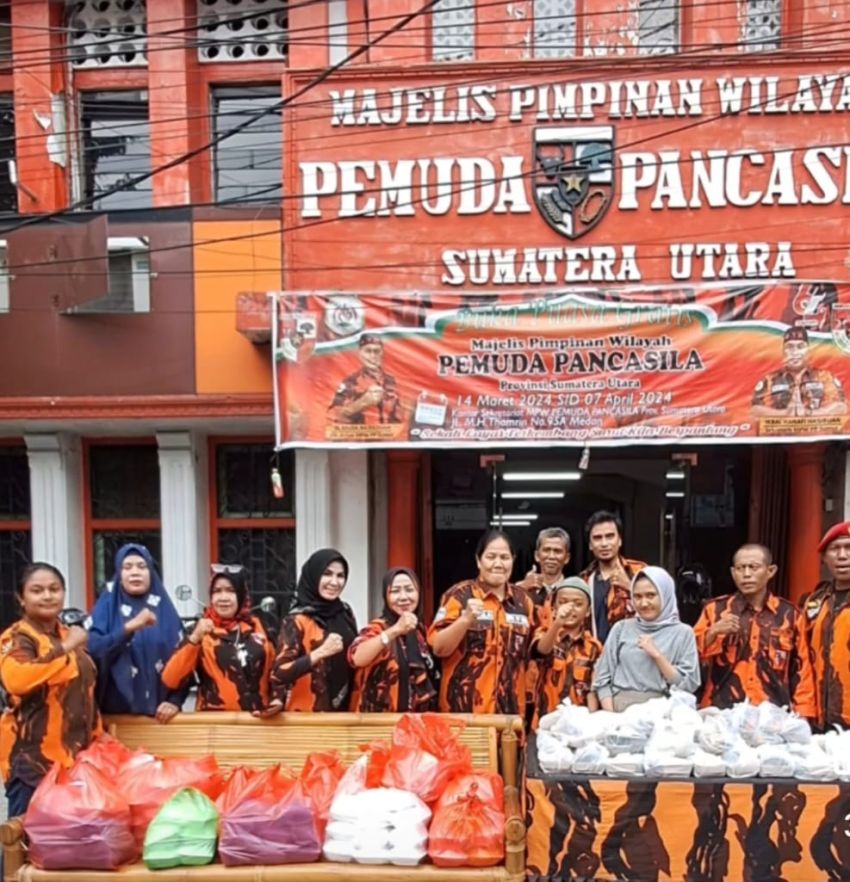 Selama Ramadhan 2024, MPW Pemuda Pancasila Sumut Berkolaborasi Melaksanakan Pembagian Takjil Gratis