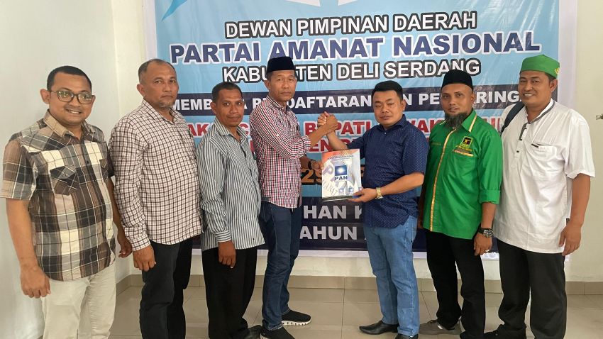 Tekad Bulat Maju Pilkada, Dr Misnan Aljawi Lanjut Daftar ke PAN, Demokrat dan PKB