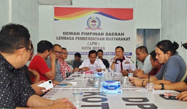 Usai Terima SK, DPD LPM Kota Medan Langsung Gelar Rapat Pleno