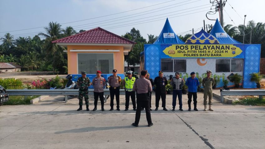 Polres Batu Bara Dirikan 4 Pos Pengamanan dan 2 Pos Pelayanan Pada Bulan Suci Ramadhan