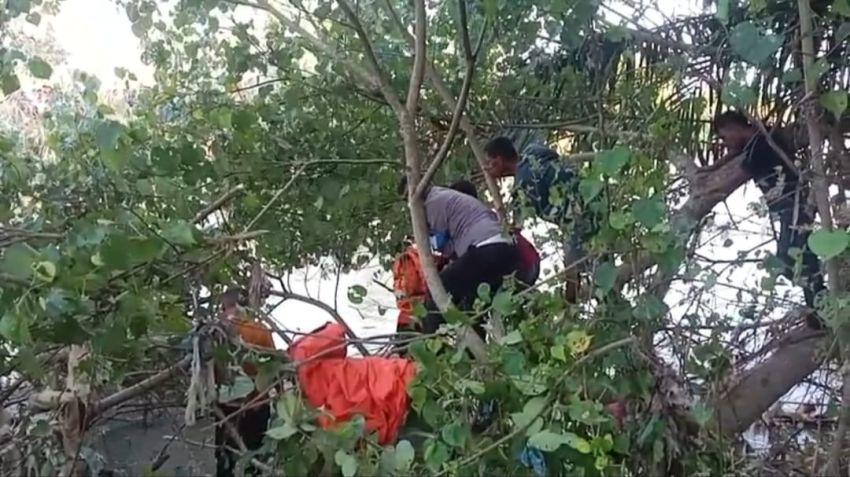 Warga Desa Aras Heboh, Mayat Mr X Ditemukan Terapung di Sei Dalu Dalu