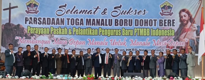 Pengurus PTMBB Indonesia Periode 2024-2029 Dilantik, Sabam: Kedepan Marga Manalu Akan Semakin Berkembang
