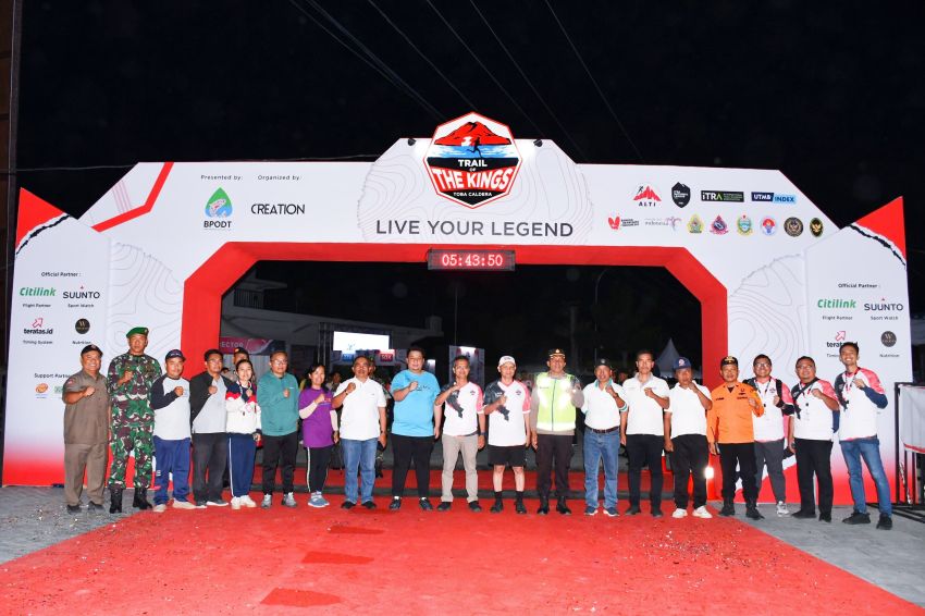 Bupati Samosir Lepas Start ToTK Atlet 12 Negara Jajal Alam Samosir