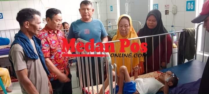 Bocah Penderita Jantung Bocor Dijenguk Tokoh Etnis Tionghoa 