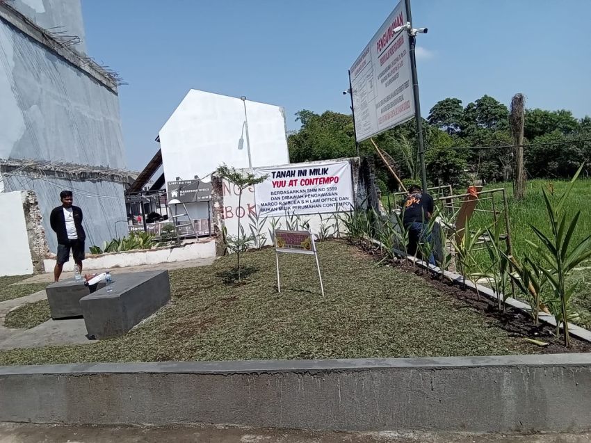 Tak Memiliki Izin Mendirikan Taman, Dinas PKPCKTR Didesak Bongkar Taman Ilegal Yuu Contempo