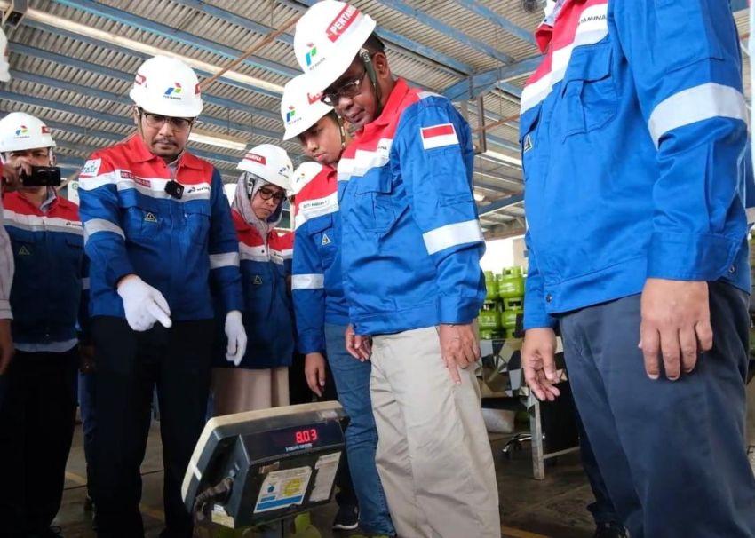 Pertamina Patra Niaga Bersama Kementerian ESDM Lakukan Sidak Ke SPPBE dan Penggunaan LPG Sektor Usaha