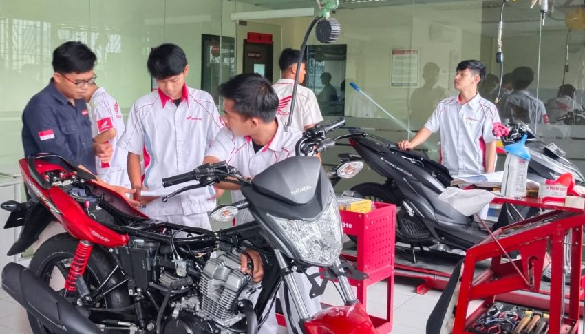 Berikan Servis Terbaik, Pelatihan TTL-1 Perkuat Kompetensi Garda Terdepan Honda