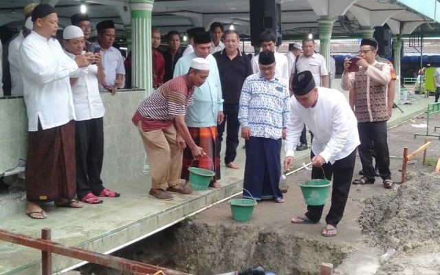 Peletakan Batu Pertama Pembangunan Masjid Salman Jalan STM Medan